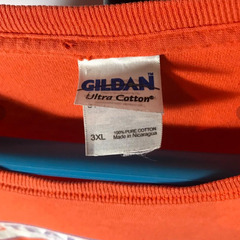 GILDAN 企業半袖Tシャツ オレンジ - 東久留米市