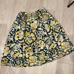 【H&M】花柄スカート　サイズS（36） - 渋谷区