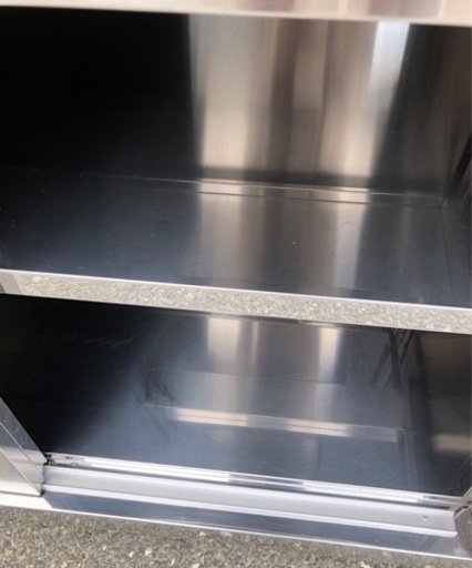 ☆中古品 タニコー 収納作業台 横1200×奥600×高800㎜