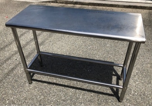 ⭐︎中古品　作業台　1100×450×800mm  厨房機器⭐︎
