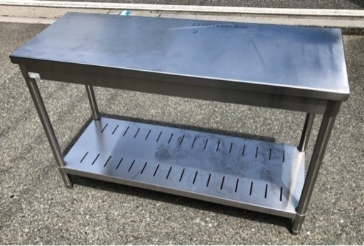 ⭐︎中古品　作業台　1200×450×800mm  厨房機器⭐︎