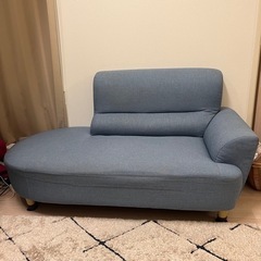 ビーカンパニー キャンディ ソファ ブルー