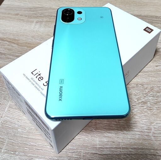 Xiaomi Mi 11 Lite 5G シャオミ SIMフリー ミントグリーン-
