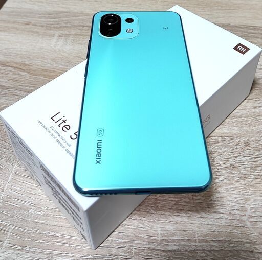 xiaomi  Mi11 Lite 5G Mint Green　オマケ付き