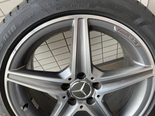 メルセデスベンツ　AMG純正ホイール　タイヤほぼ新品