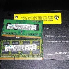 ③メモリ　PC3-10600S 4GB 動作確認済み