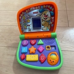 フィッシャープライス　知育玩具パソコン　バイリンガル