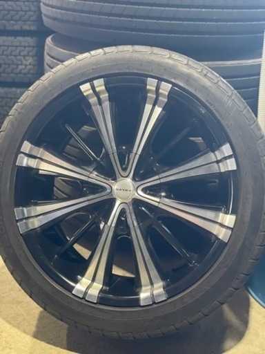 ハリアー SPIEL アルミホイール 20インチ 8.5J+38 小売 245/45R20 4本 