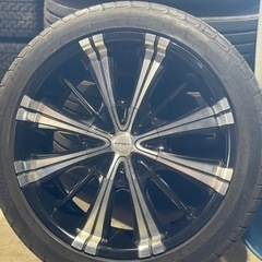 ハリアー　SPIEL アルミホイール　20インチ 8.5J+38 245/45R20 4本 