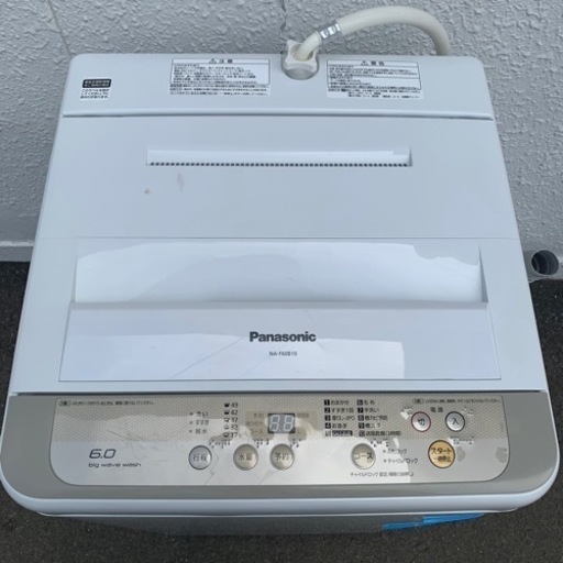7/15 終 2017年製 Panasonic 全自動洗濯機 NA-F60B10 5.0㎏ パナソニック 菊E