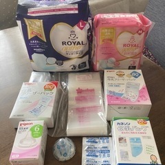 追加出品あり再投稿！　お産パット　母乳バッグ　他