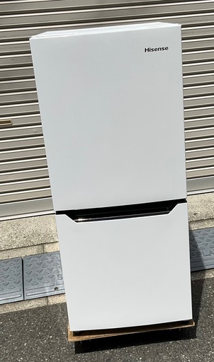 【RKGRE-923】特価！ハイセンス/Hisense/130L 2ドア冷凍冷蔵庫/HR-D1301/中古品/2017年製/当社より近隣無料配達！