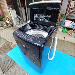 洗濯機　5.5キロ　ブラック