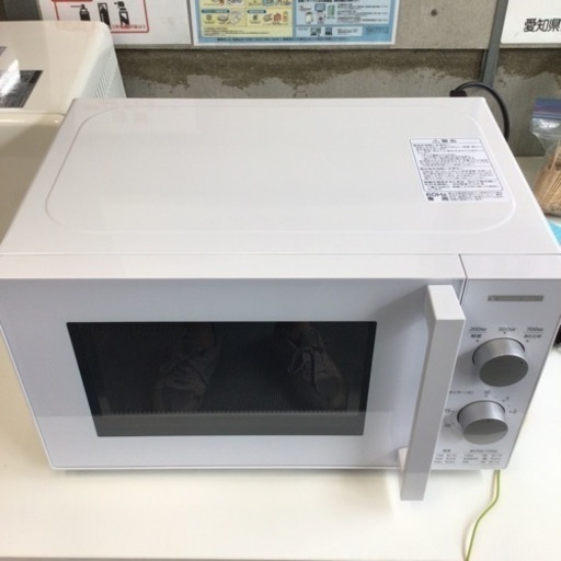 電子レンジ ヤマダセレクト YMW-M17JW6 2021年製 60Hz専用