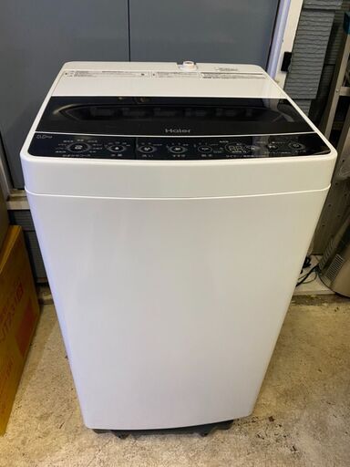 ハイアール 全自動電気洗濯機 JW-C55D 2021年製 5.5kg 美品　直接引取大歓迎‼