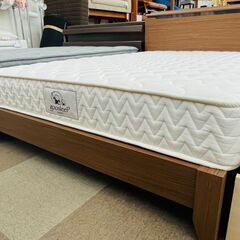 🎵SAKODA(サコダ) ダブルベッド ✨定価￥74,280✨ NITORI(ニトリ) フレーム 付き🎵