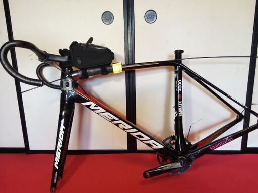 メリダ スクルトゥーラ4000(フルカーボン)2019 修理有 ロードバイクの