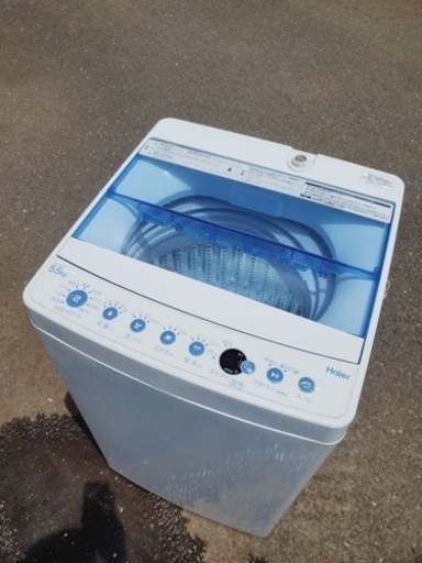 ET1235番⭐️ ハイアール電気洗濯機⭐️ 2018年式