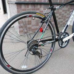 防犯登録料込み！札幌市内配達無料。中古アメリカンイーグルクロスバイク700Cブラック。