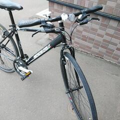 防犯登録料込み！札幌市内配達無料。中古アメリカンイーグルクロスバイク700Cブラック。