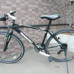 防犯登録料込み！札幌市内配達無料。中古アメリカンイーグルクロスバイク700Cブラック。