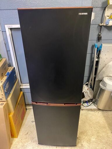 アイリスオーヤマ IRSE-H16A-B ノンフロン冷凍冷蔵庫 2020年製 162L 美