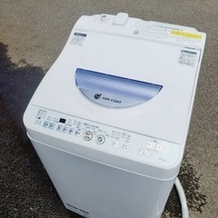ET1237番⭐️SHARP電気洗濯乾燥機⭐️