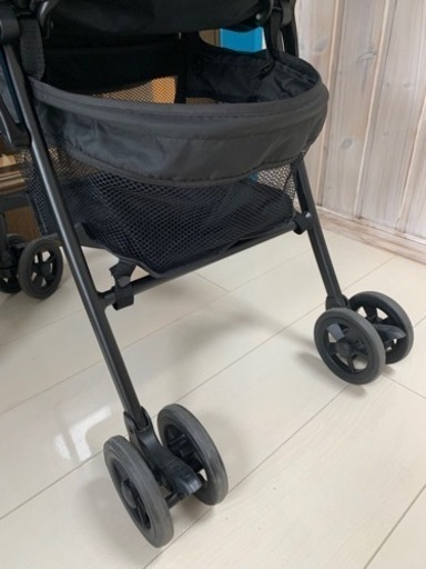 アップリカ 3輪ベビーカー スムーヴ ブラウン系 生後1か月頃～ ハイ