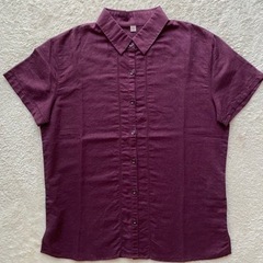 紫 ワイシャツ