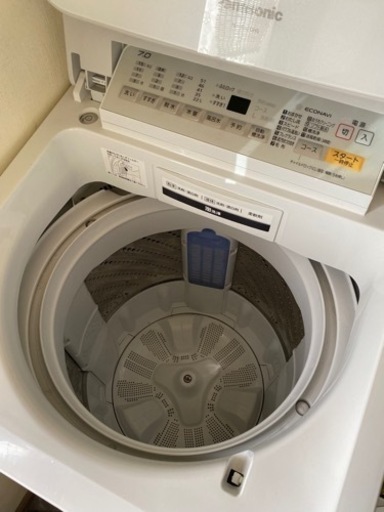 洗濯機　パナソニック　7kg  簡易乾燥付　NA-FA70H6