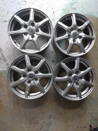 YOKOHAMAアルミホイール ミルアス 15インチ6J OFF43