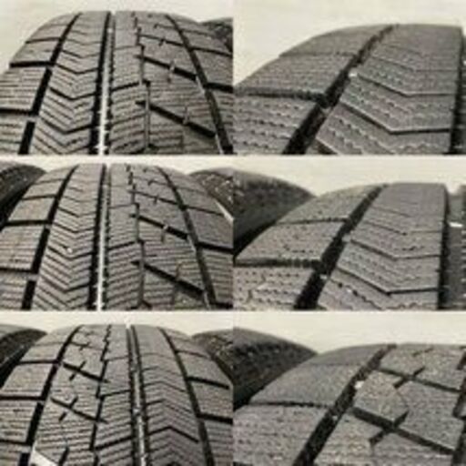 【BS BLIZZAK VRX 195/65R15】スタッドレス【Grampus 15インチ 6J5HPCD114.3+45】2019年製 エスクァイア アイシス等　(VTL577)クレジットカード QRコード決済可能