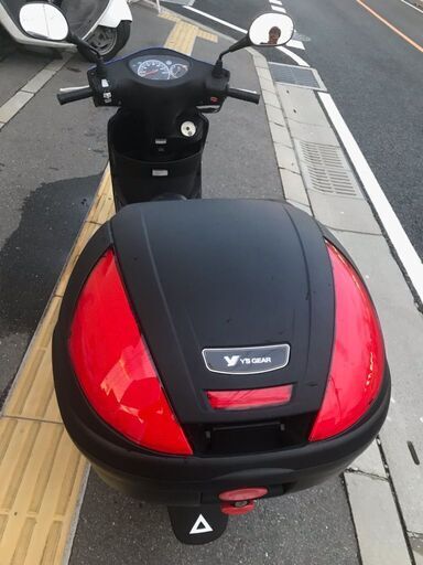 アクシストリート 125　実働　きれいなブルー美車　SE53J　リアボックス付 アクシストリート 125 実働 きれいなブルー美車 SE53J リアボックス付