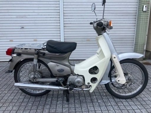 【35％OFF】 【カブ　カスタム】ホンダC50  セル付　前後タイヤ、バッテリー、キャリア新品❗️若林自転車　唐崎店　SALE❗️ ホンダ