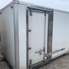 No.630 保冷バン 2ｔ 車 アルミ 箱 バイク 倉庫 トラック コンテナ 米 保管庫 物置 DIY