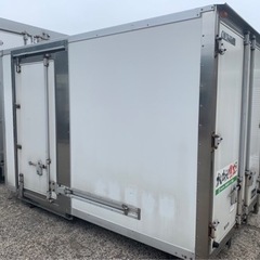 No.494 保冷バン 2t 車 アルミ箱 バイク倉庫 トラックコンテナ コメ