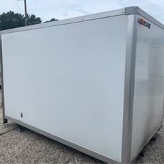 No.630 保冷バン 2ｔ 車 アルミ 箱 バイク 倉庫 トラック コンテナ 米 保管庫 物置 DIY