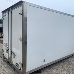 No.630 保冷バン 2ｔ 車 アルミ 箱 バイク 倉庫 トラック コンテナ 米 保管庫 物置 DIY