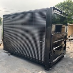 👑まさにバイクコンテナ👑 No.632 アルミバン 2ｔ 車 アルミ 箱 バイク 倉庫 トラック コンテナ 米 保管庫 物置 DIY