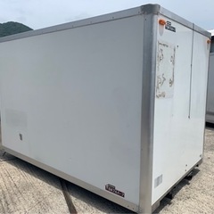 No.633 保冷バン 2ｔ 車  アルミ 箱 バイク 倉庫 トラック コンテナ 米 保管庫 物置 DIY