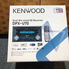 KENWOOD ケンウッド MP3/WMA/AAC対応デュアルサ...