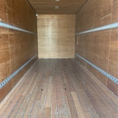 ⚠️引取り限定⚠️ No.638 アルミバン 4ｔ 車  アルミ 箱 バイク 倉庫 トラック コンテナ 米 保管庫 物置 DIY