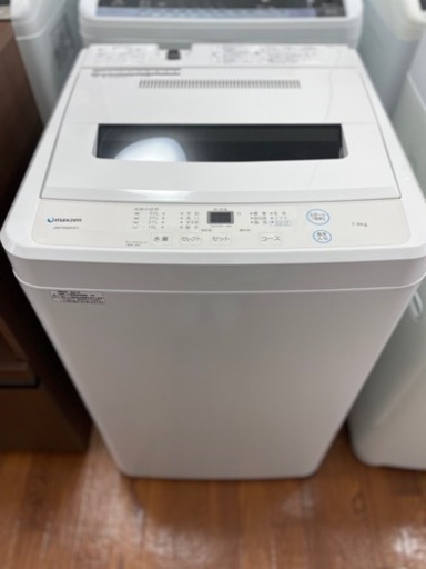 送料・設置込み　洗濯機　7kg maxzen 2021年