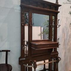 【全国発送可能！】米国ビンテージ【PULASKI FURNITURE】 高級ホールスタンド 玄関収納