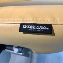 タカラベルモント　バックシャンプー台(イエロー)