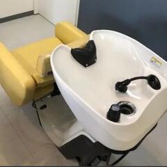 タカラベルモント　バックシャンプー台(イエロー)