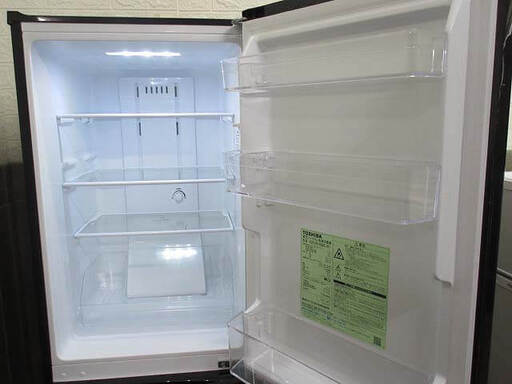 ss3663 東芝 冷凍冷蔵庫 GR-R15BS(K) 153L ブラック TOSHIBA