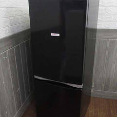 ss3663　東芝　冷凍冷蔵庫　GR-R15BS(K)　153L　ブラック　TOSHIBA　ノンフロン　冷蔵庫　冷凍庫　2ドア　黒　右開き　単身向け　コンパクト　スリム　取扱説明書付 ss3663 東芝 冷凍冷蔵庫 GR-R15BS(K) 153L ブラック TOSHIBA