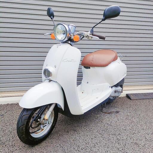2087.お洒落可愛い♪　ジョルノクレア　安心の水冷エンジン　シート、ミラー新品　千葉県柏市　即日配送、自走引き取りも可能