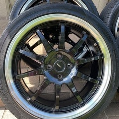 17インチタイヤホイール4穴 100\\7j  215/40.17